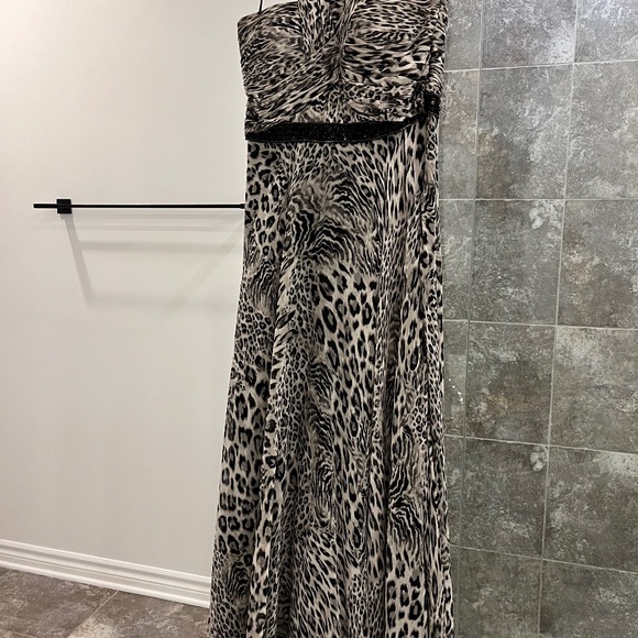 Chiffon Leopard Gown - Picture 1 of 1